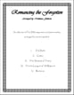 Romancing the Forgotten; I - The Bells Concert Band sheet music cover